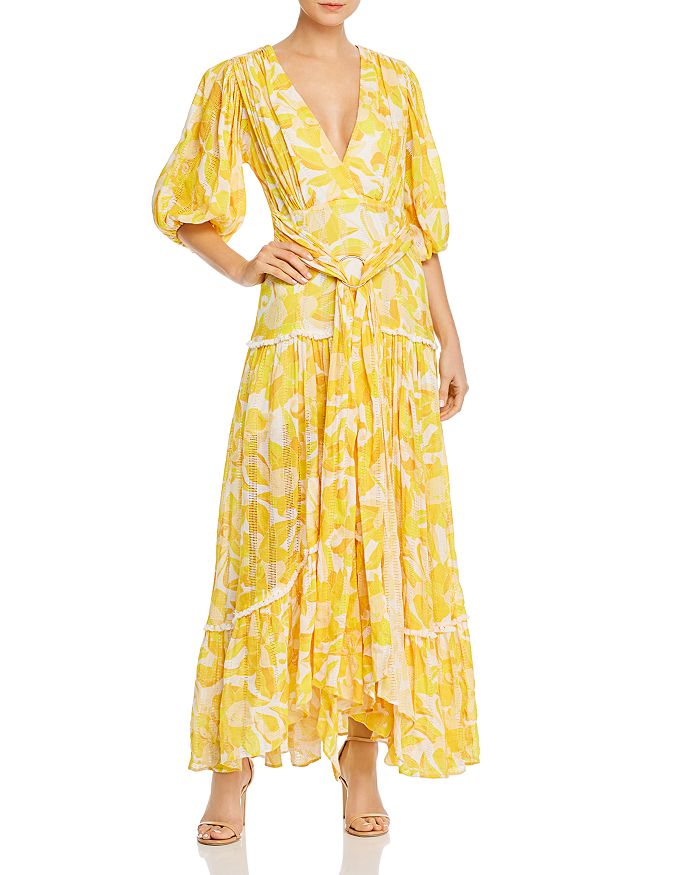 Significant Other Isla Printed V-Neck Maxi Dress | Bloomingdale's