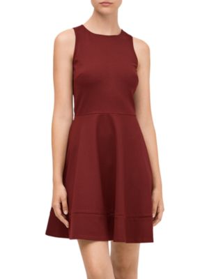 kate spade ponte fit and flare dress