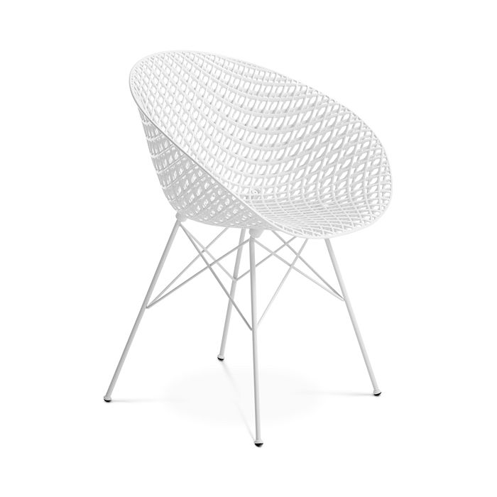Kartell Smatrik Dining Chair, Set Of Two In Crystal
