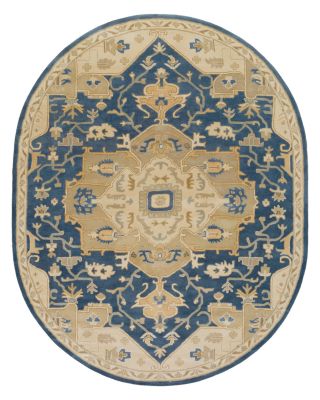 Surya Caesar Cae-1145 Area Rug, 6' x 9' Oval