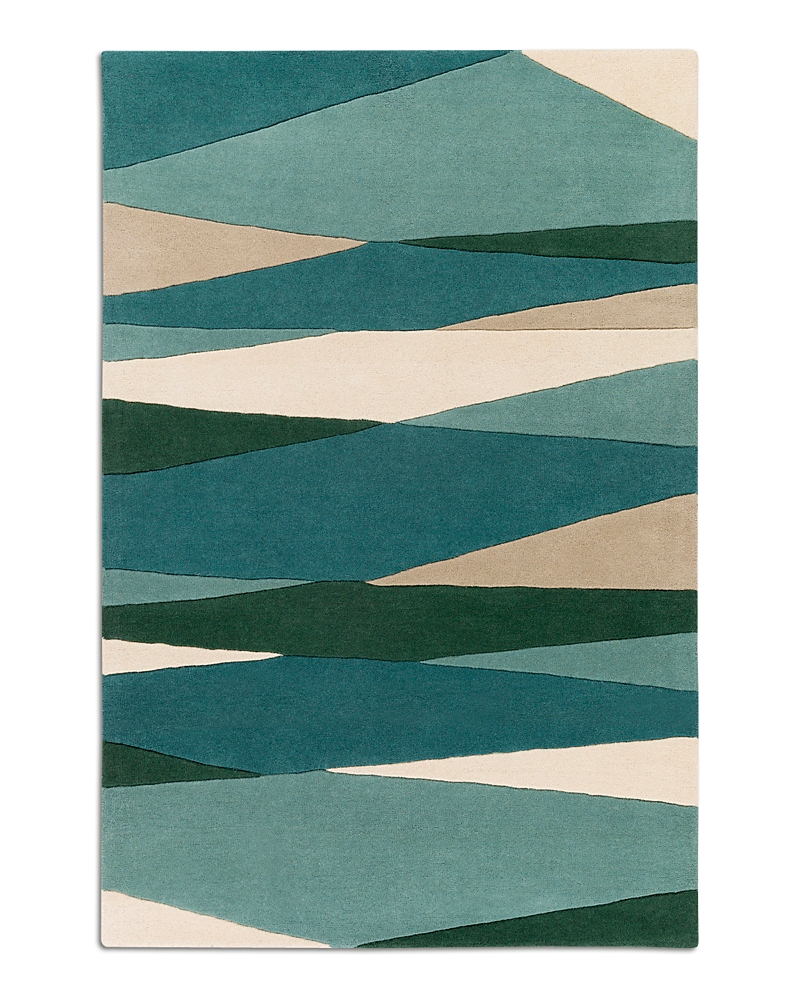 Surya Forum Fm-7204 Area Rug, 2' X 3' In Sea Foam