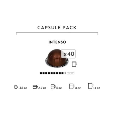 Vertuo Intenso Capsules, 40 Count 
