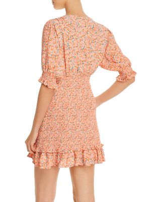 knee length dresses for ladies Faithfull | Women's Marga Mini Dress Dusty Mauve main image 1