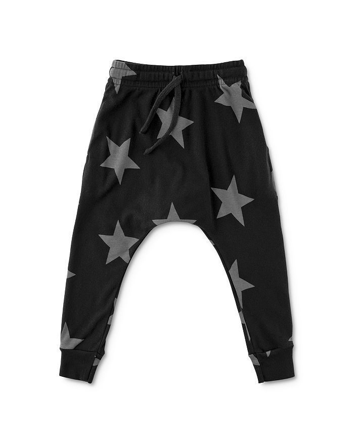 NUNUNU Star Baggy Footie in Black