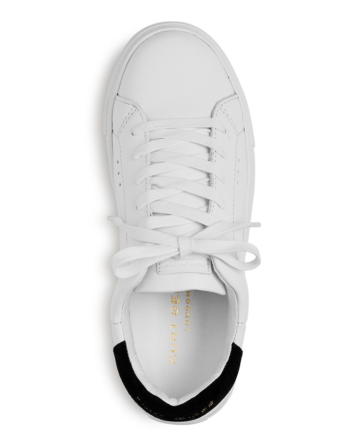 Shop Kurt Geiger Women's Laney Platform Low Top Sneakers In Open White