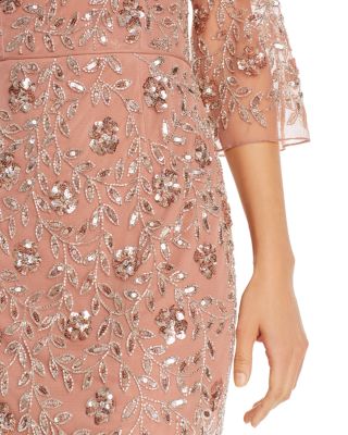 Aidan Mattox Beaded Sheath Dress - 100% Exclusive | Bloomingdale's Women