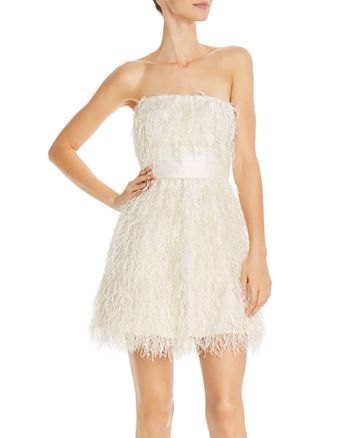 jay godfrey strapless gown