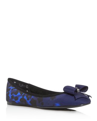 ted baker blue bow shoes