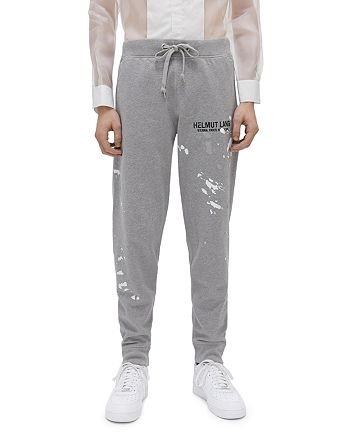 helmut lang logo sweatpants