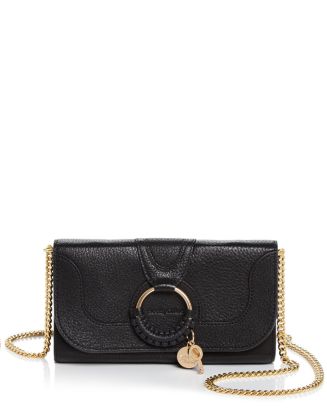 See by Chloé Hana Leather Chain Wallet | Bloomingdale's
