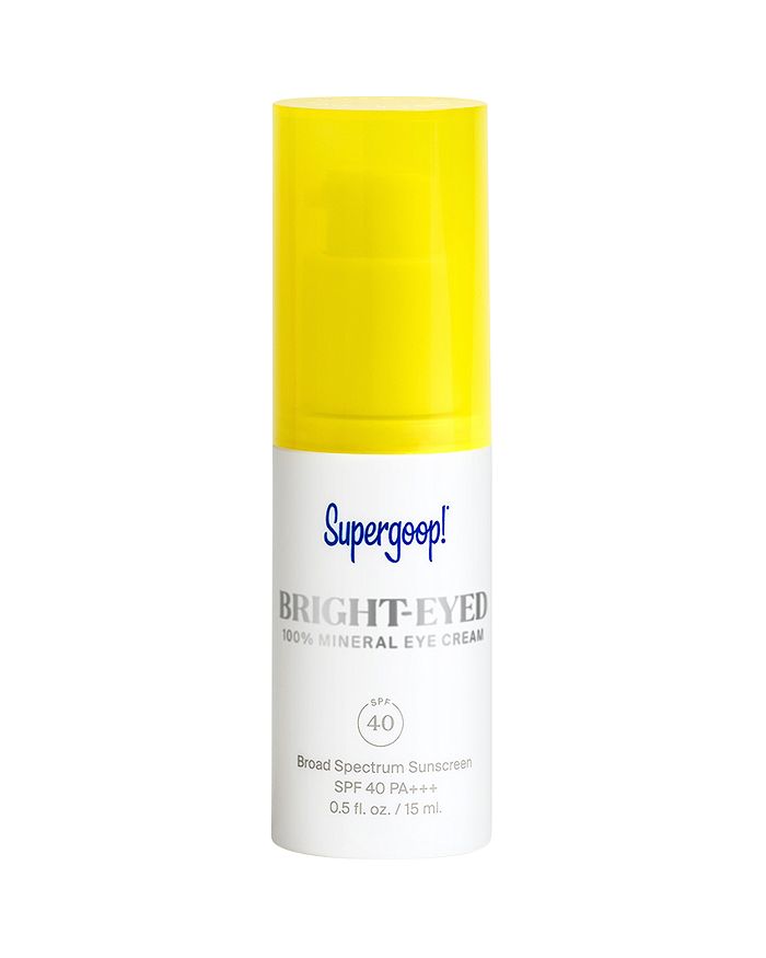 Supergoop ! 100% Mineral Bright-eyed Eye Cream Spf 40 0.5 oz/ 15 ml