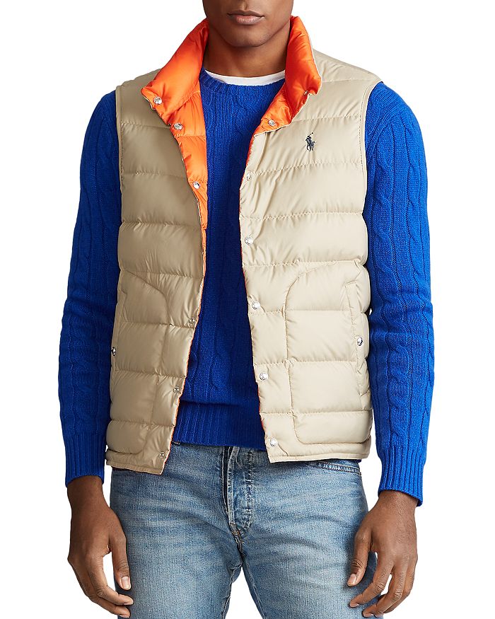 Polo Ralph Lauren reversible vests 