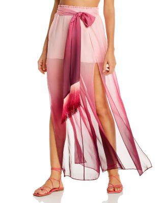 wide leg swim cover up pants