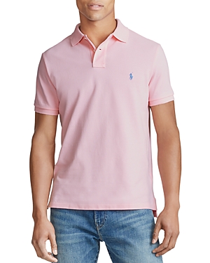 Polo Ralph Lauren Classic Fit Mesh Polo In Carmel Pink