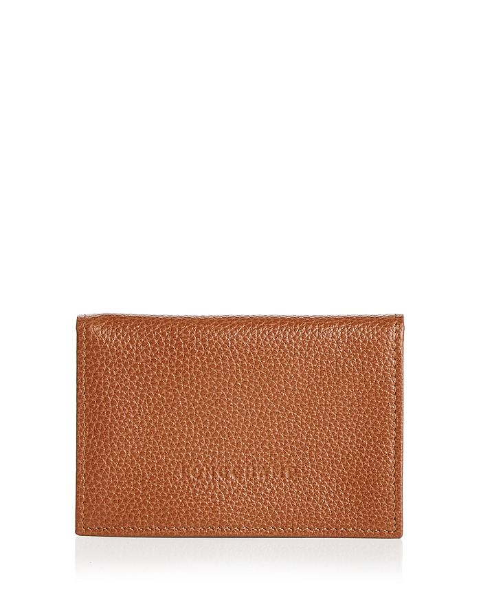 Le Foulonné Card holder Caramel - Leather (L3243021121)