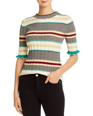 Joie Neily Ruffle-Cuff Sweater 