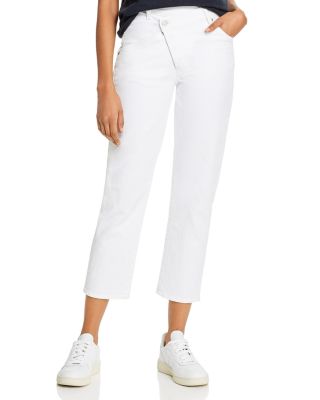 7 for all mankind asymmetric jeans