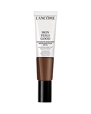 Shop Lancôme Skin Feels Good Hydrating Skin Tint In 16c Real Suede (deep With Cool Undertones)