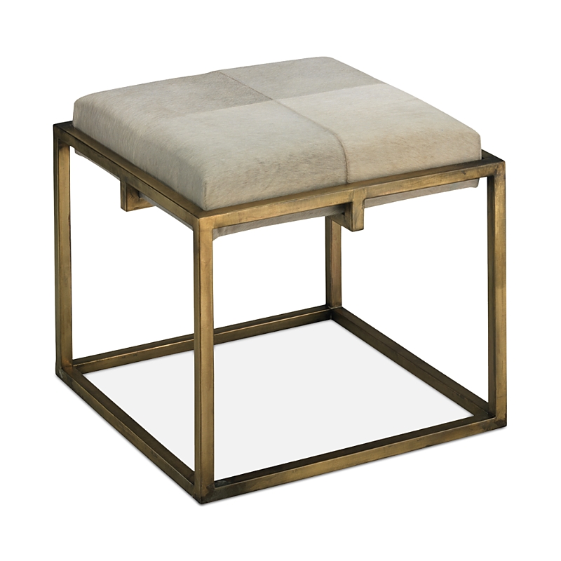 Jamie Young Shelby Stool In White