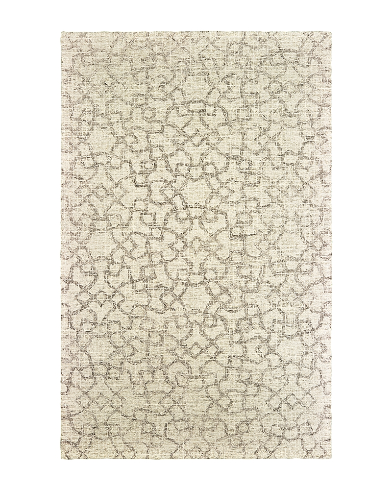 Oriental Weavers Tallavera 55608 Area Rug, 5' X 8' In Tan/ivory