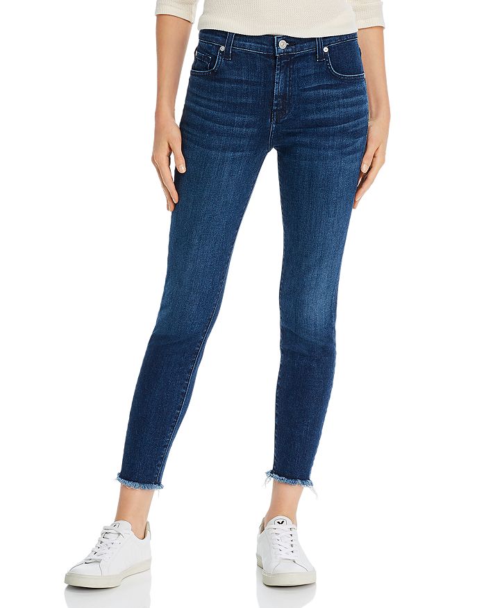 7 For All Mankind The Ankle Skinny Jeans in Luxe Vintage Dark Indigo ...