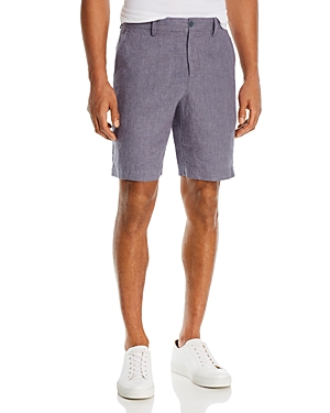 The Men's Store at Bloomingdale's Linen Micro-Houndstooth Sport Shorts - 100% Exclusive