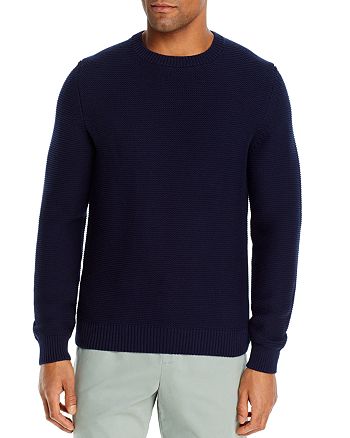 The Men's Store at Bloomingdale's Cotton Textured Sweater - 100% ...