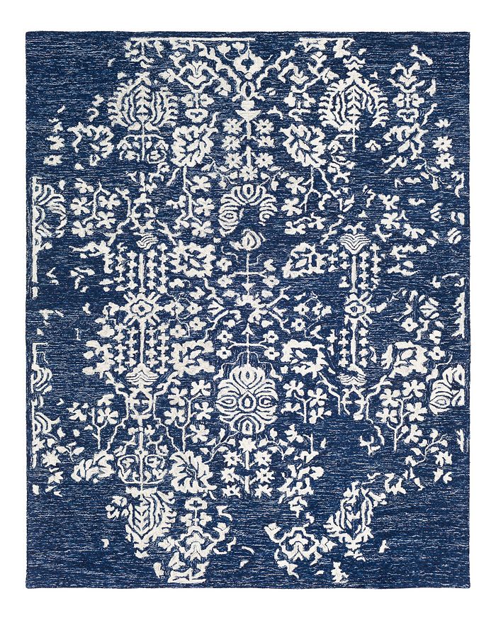 Surya Granada Gnd-2311 Area Rug, 4' X 6' In Blue/ivory