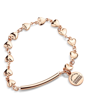 Alex And Ani Heart Stretch Bracelet In Rose Gold | ModeSens