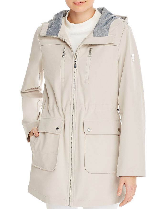 Vince Camuto Soft Shell Jacket In Oyster