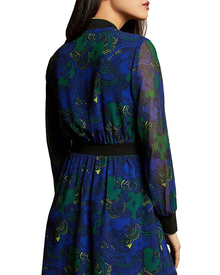 Maesie stargaze zip front rib cuff midi dress Sale