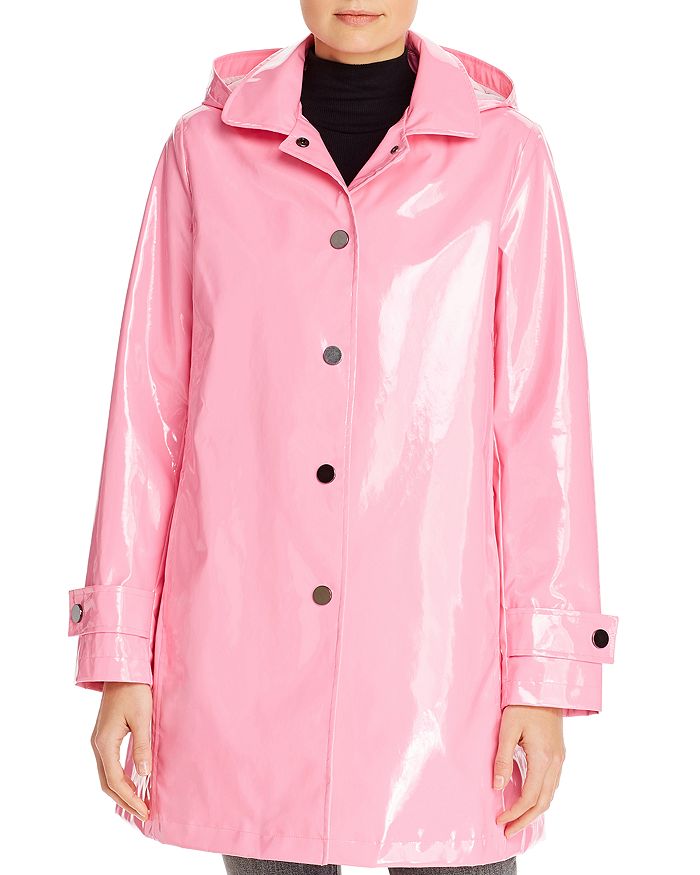 Jane Post Princess Slicker Coat In Pink