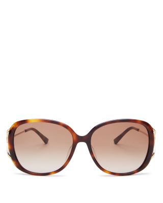 tory burch classic stripe aviator sunglasses