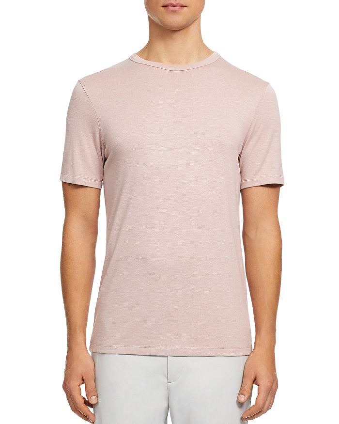 Theory Modal Blend Jersey Essential Tee In Quartz