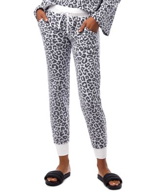 animal print jogger