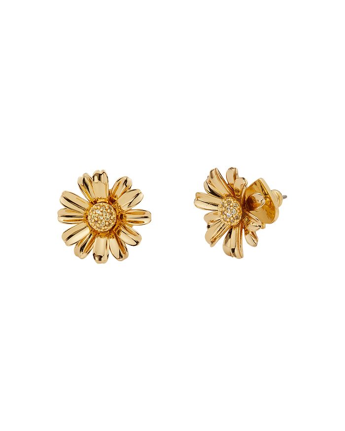 Kate Spade New York Into The Bloom Flower Stud Earrings In Gold