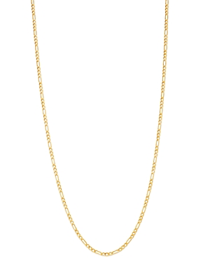 Bloomingdale's Figaro Link Chain Necklace in 14K Yellow Gold - 100% Exclusive