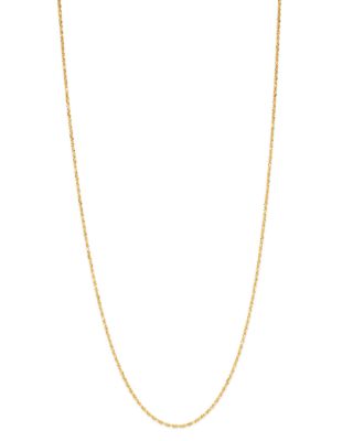 Bloomingdale's Fine Collection - Glitter Rope Chain Necklace in 14K Yellow Gold, 2.0-2.1mm