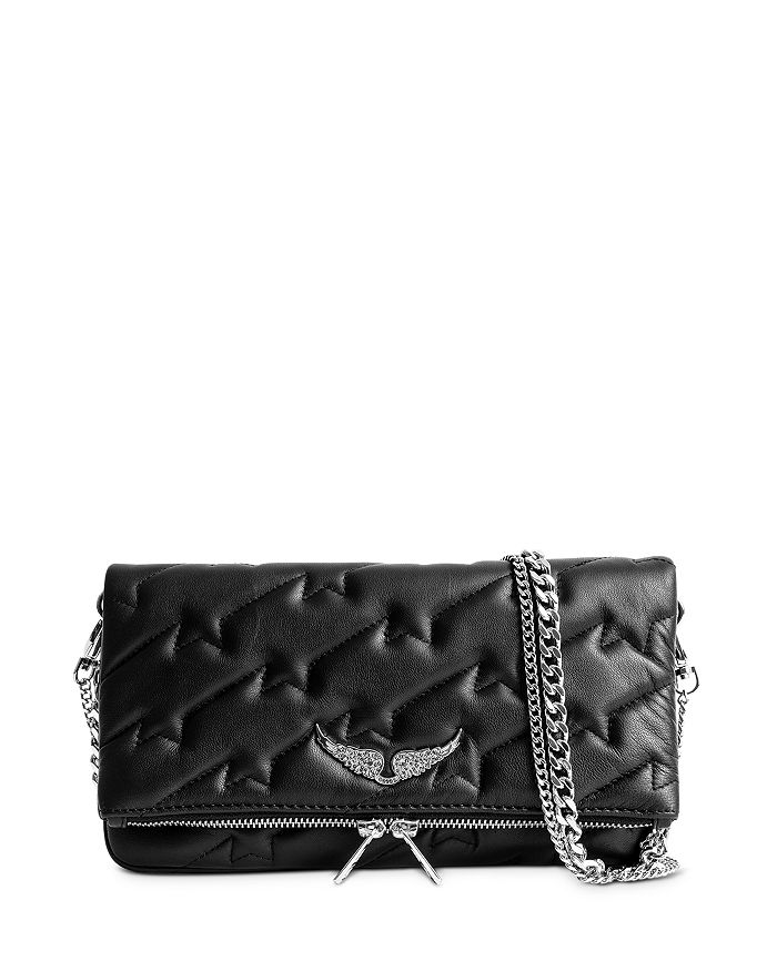 Zadig & Voltaire Quilted-Leather Chain-Strap Handbag | Bloomingdale&#39;s