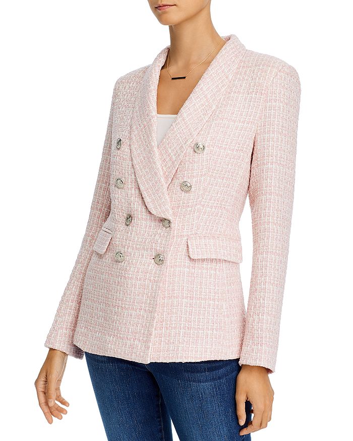 Aqua Tweed Blazer - 100% Exclusive In Pink Multi
