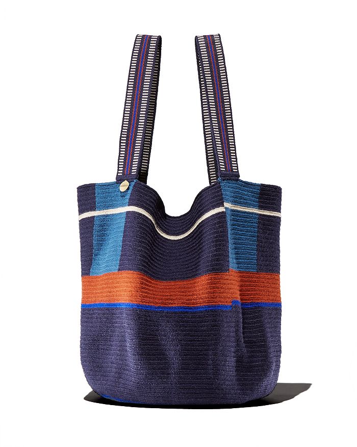 Guanabana Handmade Tote Bag - 100% Exclusive In Multi Blue | ModeSens
