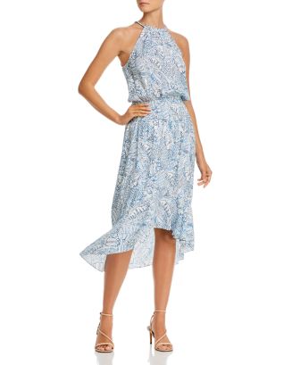 Parker Kyra Floral Silk Midi Dress | Bloomingdale's