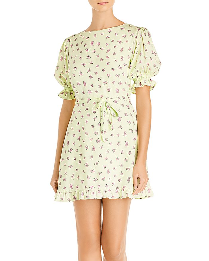 Faithfull the Brand Florence Floral Print Mini Dress | Bloomingdale's