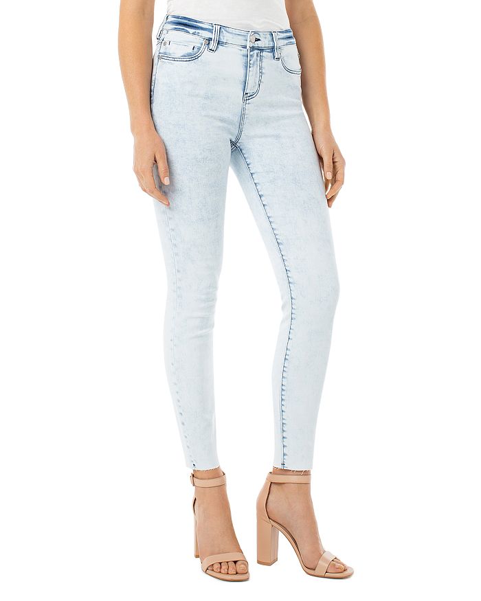 Liverpool Los Angeles Abby Skinny Ankle Jeans In Heron