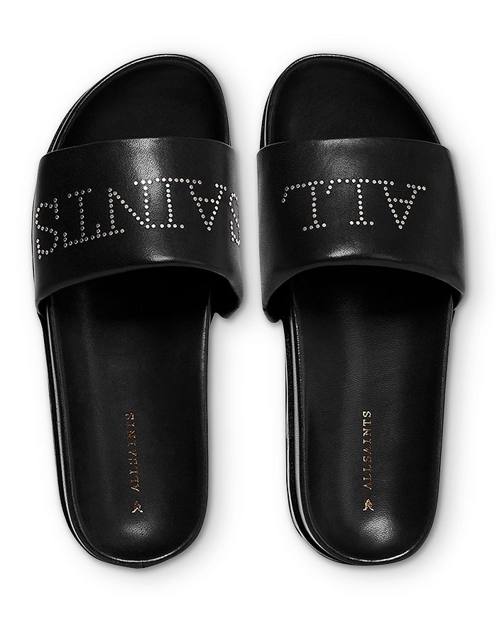 ALLSAINTS Women s Sophie Slide Sandals Bloomingdale s