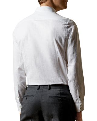 white linen dress shirt mens