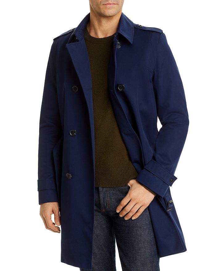 HUGO Marden Slim Fit Trench Coat | Bloomingdale's