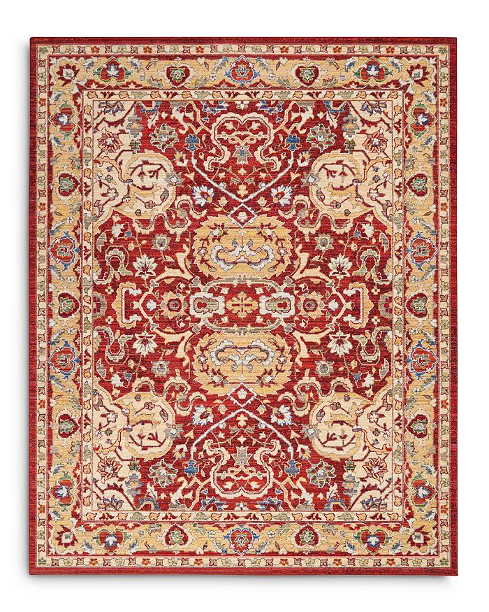 Nourison Majestic Mst04 Area Rug, 7'9 X 9'9 In Red