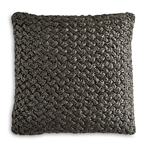 Michael Aram Iris Metallic Knit Decorative Pillow, 18 x 18