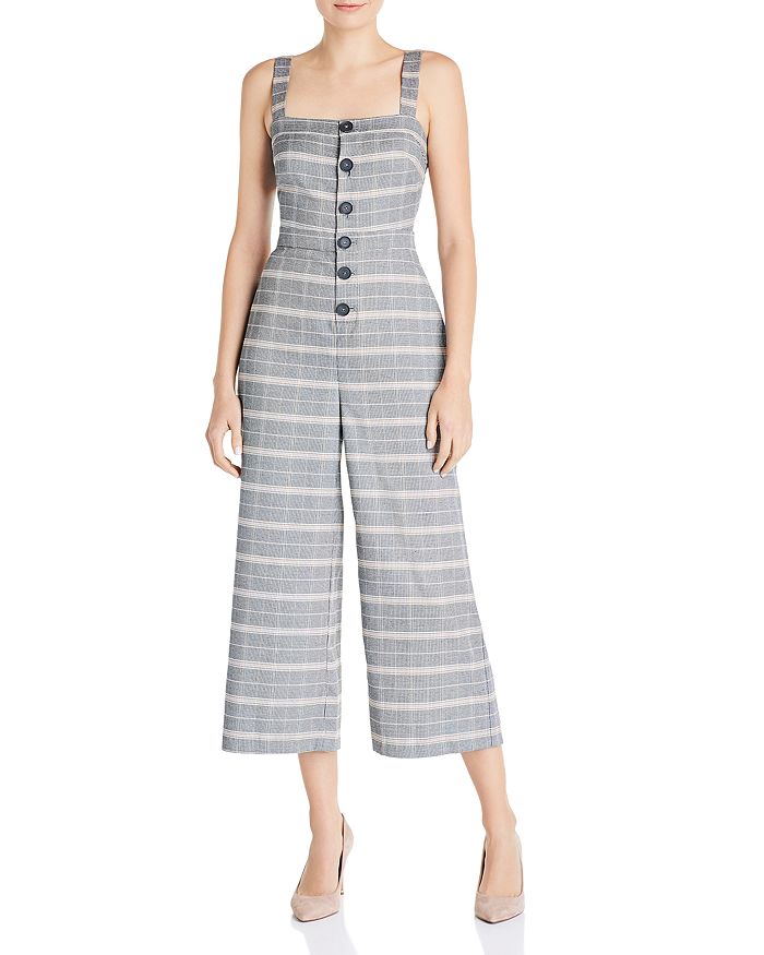 CUPCAKES AND CASHMERE CUPCAKES AND CASHMERE WILLA PLAID JUMPSUIT,CJ403592